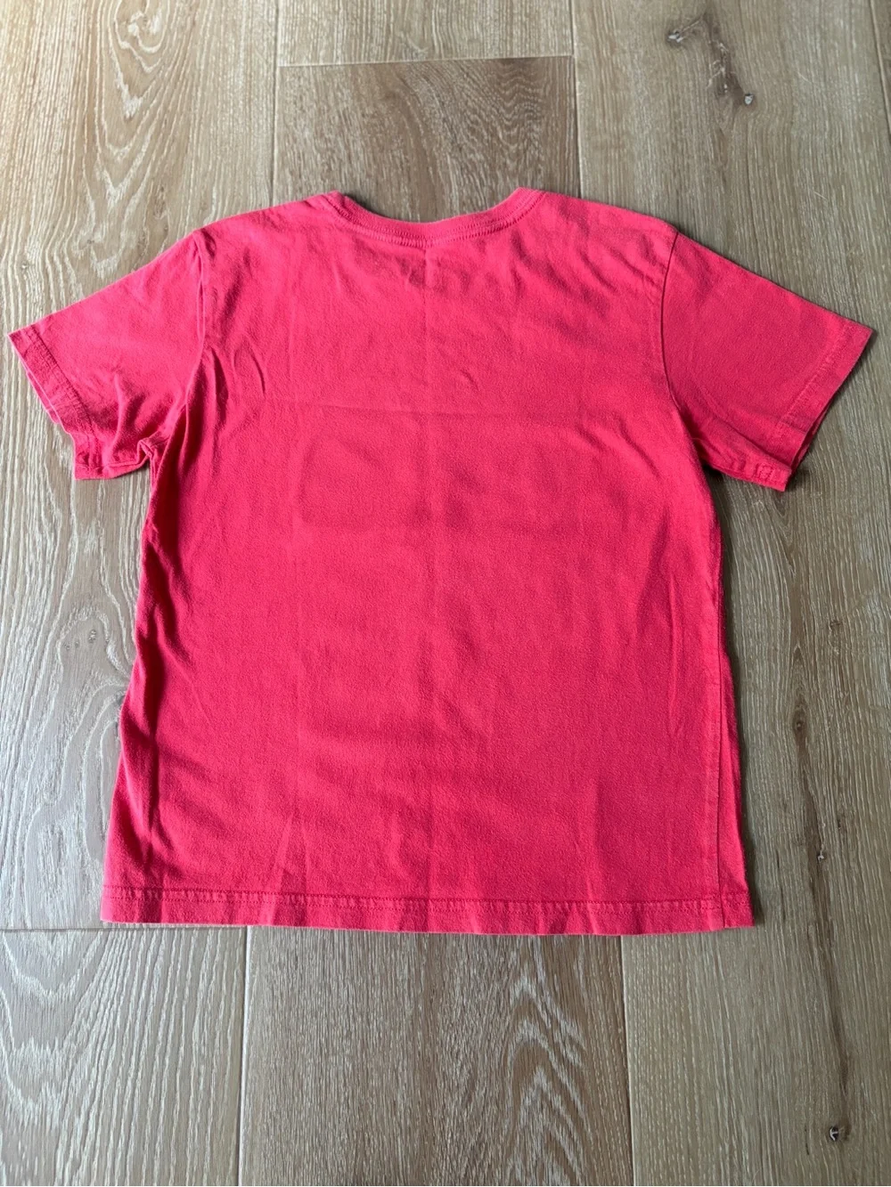 The Children's Place Boys Size medium, 7/8, Red Baseball Graphic T-Shirt